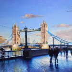 Kevin Clarkson, Southbank Winter Afternoon