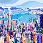 Sarah Fosse, Westminster Sunset - Mini