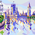 Sarah Fosse, Westminster Sunset - Mini