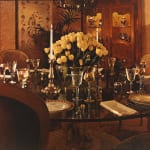 Jack Mendenhall, Yellow Tulips and Dinner Setting