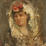 Impressionist School, second half of the 19th century, Portrait of Two Young Girls
