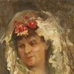 Impressionist School, second half of the 19th century, Portrait of Two Young Girls