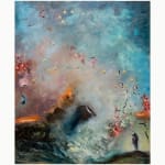 Chris Rivers, Hand-Finished Piscean Landscape, 2025