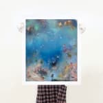 Chris Rivers, Hand-Finished Piscean Landscape, 2025