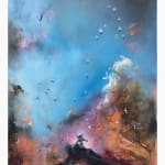 Chris Rivers, Hand-Finished Piscean Landscape, 2025