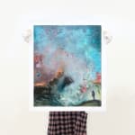 Chris Rivers, Hand-Finished Piscean Landscape, 2025