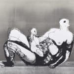 Henry Moore OM CH, Figures in Snow (Cramer, 428), 1976/77
