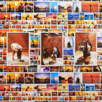 Joiri Minaya, Sunset Slit (Towel detail), 2015-2022
