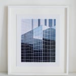 Thomas Block Humery, Houston #3 (Williams Tower and Clouds), 2023
