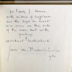 The World of Jean de Bosschère by Samuel Putman and Paul Valery, illustrated by Jean de Bosschère. Inscription by illustrator.
