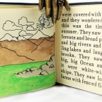 The Million Little Breezes. Illustrated text spread