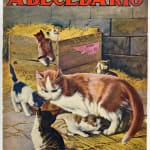 Abecedario by Ramón Sopena. Front cover illustrated with cats.