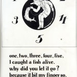Proof plate from Mother Goose. Together with a copy of the book. Proof.