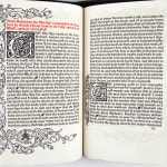 The History of Reynard the Foxe. Text spread