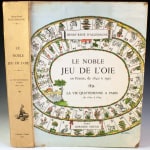 Le Noble Jeu de L'oie en France, de 1640 à 1950 / La Vie Quotidienne a Paris de 1820 à 1824 by Henry-René D'allemagne. Front cover and spine.