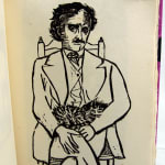 The Face of Edgar Allan Poe. Illustration