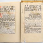 Archive about the production of Come Over and Stay Till Domesday