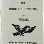 The Book of Letters, in Verse. Front cover