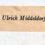 Three Fragments from the Posthumous Papers of Conrad Fiedler MDCCCXLI-MDCCCXCV. Book plate.