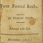 The Natural History of Four Footed Beasts by Tommy Trip. Title page