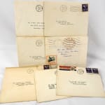 Seven signed letters from Kent to Alex Geckler