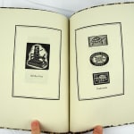 Wood Engravings by John DePol for the Hammer Creek Press. Illustrated spread