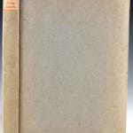 Three Fragments from the Posthumous Papers of Conrad Fiedler MDCCCXLI-MDCCCXCV. Front cover board.