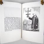 The Unstrung Harp by Edward Gorey. Interior spread