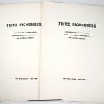 Prints from the Drawings Appearing in "The Catholic Worker." by Fritz Eichenberg. Front covers of both portfolios.