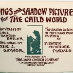 Songs and Shadow Pictures for the Child World. Title page