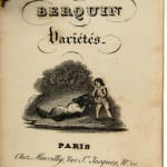 Bibliothèque en Miniature. Title page