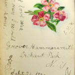 Roycrofters Autograph Book. Illustrated text page