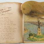 The Airship Panorama Book. Pop-up spread