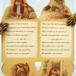Little Red Riding Hood. Illustrated spread