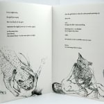 The Animal Is in the World Like Water in Water. Illustrated spread