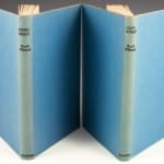 Sangschaw; together with Penny Wheep by Hugh M'Diarmid. Two volumes, coverboards.