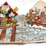 The "Pop-up" Mickey Mouse. Pop-up illustration