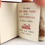 The Mad 2265 Mile Dash of the Scott Special by Harry I. Miller. Title page.