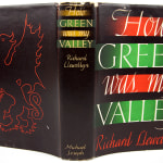 How Green Was My Valley by Richard Llewellyn. Dust jacket