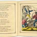 Grandfather Lovechild's Nursery Stories: Fred Fearnought by Lawrence Lovechild, illustrated by Felix Octavius Carr Darley. Interior page with hand colored illustration.