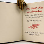 The Civil War in Miniature by Otto Eisenchiml. Title page.