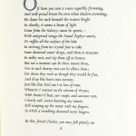 To Charles Cowden Clarke by John Keats. Interior page.