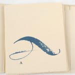 Alphabet. Text spread