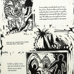 Adverntures in the Burning Bush by David Rathman. Interior page with illustrations.