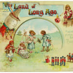 The Land of Long Ago. A Visit to Fairyland with Humpty Dumpty by L. L. Weedon, illustrated by E. Stuart Hardy. Front cover.