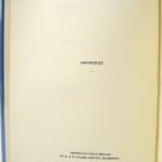 The Last Enemy. Copyright page
