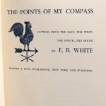 The Points of My Compass by E.B. White. Title page.