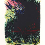 Am Anfang/Genesis by Gustav Wolf. Lithograph.