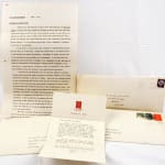Statement by Rockwell Kent on the McCarthy Hearings. With letter