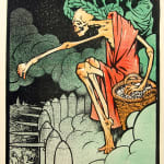 Oorlogsidyllen. 10 Teekeningen. Illustration